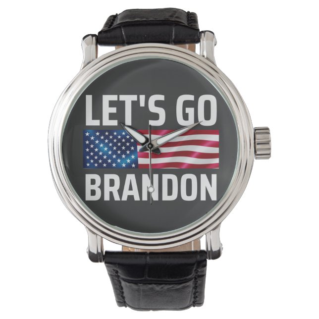 Reloj De Pulsera vamos brandon vamos brandon vamos brandon (Anverso)