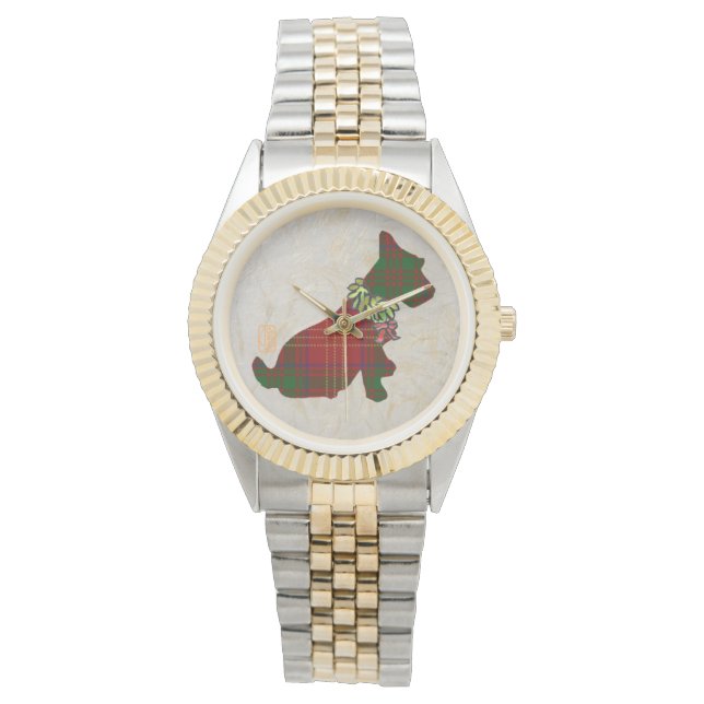 Reloj De Pulsera ¡Vamos Escocia Perro Merry Ruff! Ruff! eWatch Watc (Anverso)