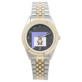 Reloj De Pulsera Vamptastic Halloween Unisex dos tonos Watch