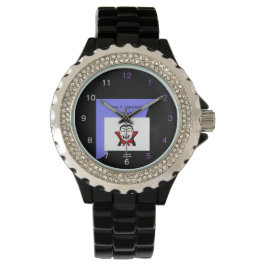 Reloj De Pulsera Vamptastic Halloween Women's Diamante de imitación