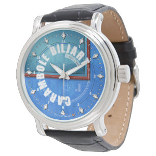 Reloj De Pulsera Van Carambole Biljart Horloge het vacío