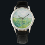 Reloj De Pulsera Van Gogh. Los Campos Verdes De Trigo Auvers. Impre<br><div class="desc">Van Gogh "Green Wheat Fields,  Auvers".</div>