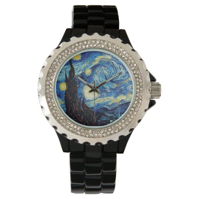 Reloj De Pulsera Van Gogh "Starry Night" Watch (Anverso)