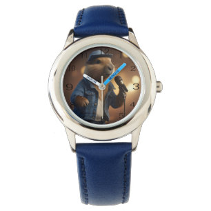 Reloj De Pulsera "Vaquero de Capybara: Serenading the Wild West"