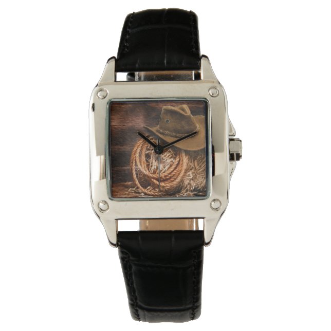 Reloj De Pulsera vaquero de unisex (Anverso)