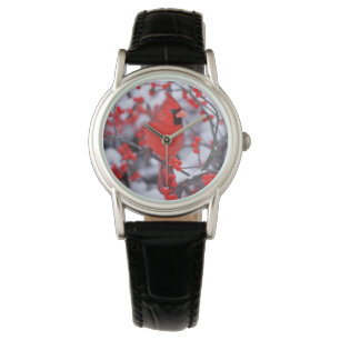 Reloj De Pulsera Varón cardinal septentrional, invierno, IL