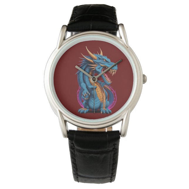 Reloj De Pulsera Vector de dragón (Anverso)