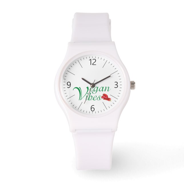Reloj De Pulsera Vegan vibes (Anverso)