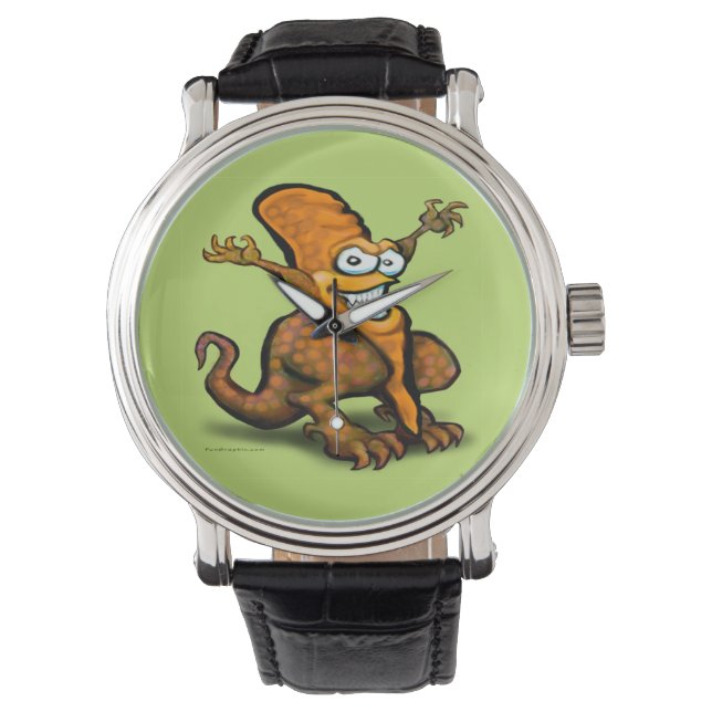 Reloj De Pulsera Veggiesauro Rex (Anverso)