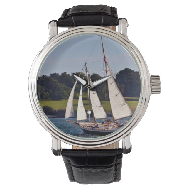 Reloj De Pulsera Vela En Newport, Isla Rhode, Estados Unidos (Anverso)