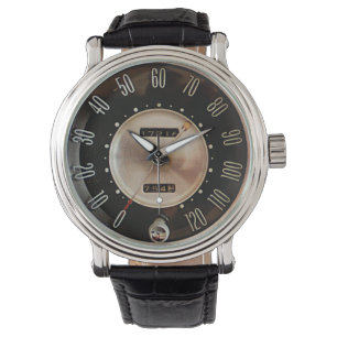 Reloj De Pulsera Velocímetro de automóvil clásico de 1963