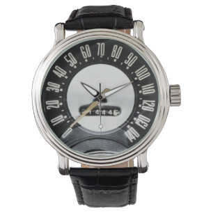 Reloj De Pulsera Velocímetro de automóvil deportivo clásico de 1957