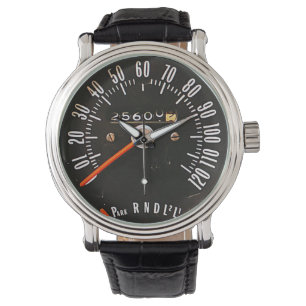 Reloj De Pulsera Velocímetro de automóvil deportivo clásico de prin