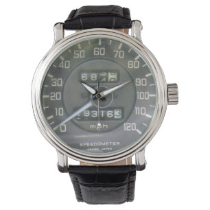 Reloj De Pulsera Velocímetro de automóvil deportivo japonés clásico