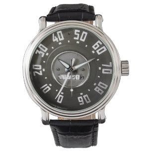 Reloj De Pulsera Velocímetro de Camioneta Clásica de 1952 (Monocrom