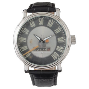 Reloj De Pulsera Velocímetro de Camioneta Clásica de los 50 - Color