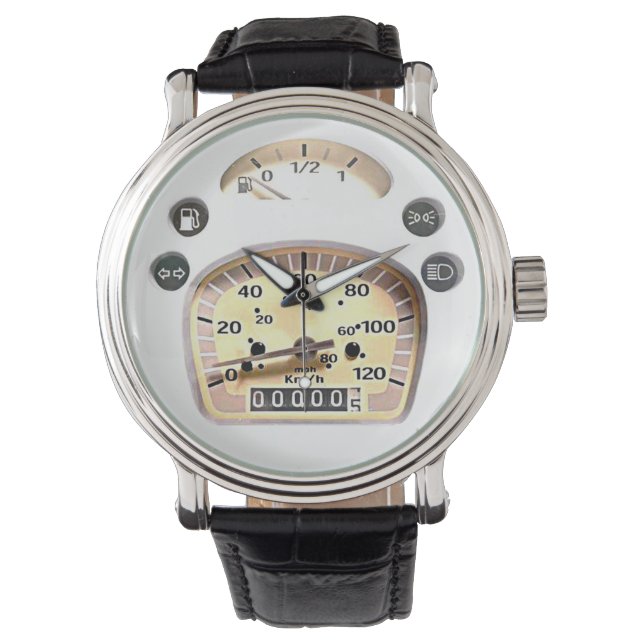 Reloj De Pulsera Velocímetro Vespa PX (Anverso)