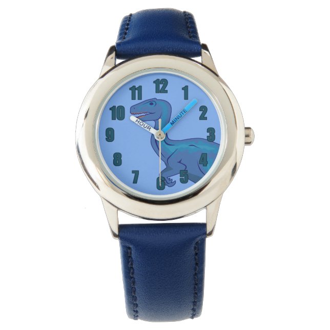 Reloj De Pulsera Velociraptor (Anverso)