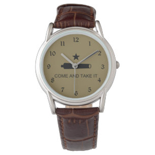 Reloj De Pulsera ¡Ven y Tómala! Bandera de batalla del estado de Te