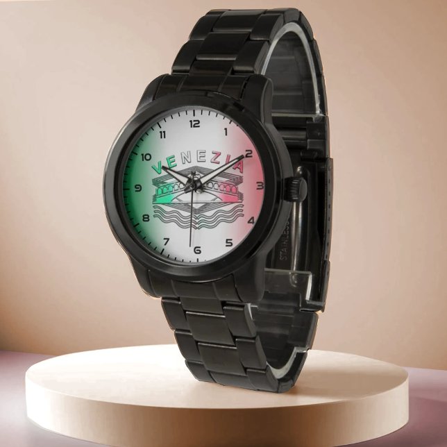 Reloj De Pulsera Venecia Rialto negrita Líneas gruesas brazalete ne (Subido por el creador)