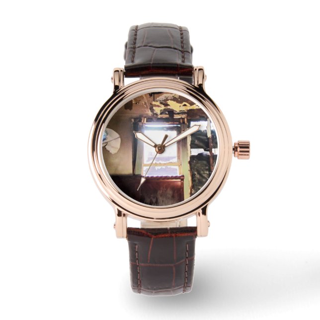 Reloj De Pulsera Ventana de la pobreza (Anverso)