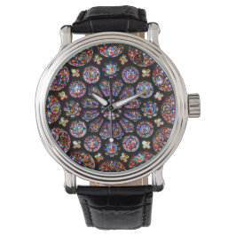 Reloj De Pulsera Ventana Rosa de Chartres