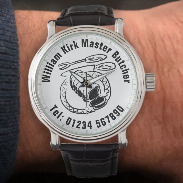 Reloj De Pulsera Ventas de carne de carnicero maestro (Subido por el creador)