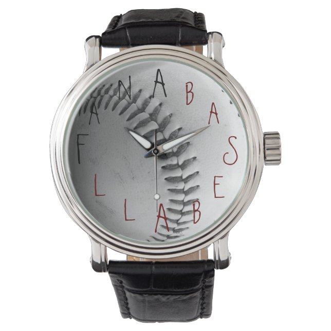 Reloj De Pulsera Ventilador de béisbol (Anverso)