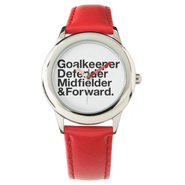 Reloj De Pulsera Ventilador SOCCER (Anverso)