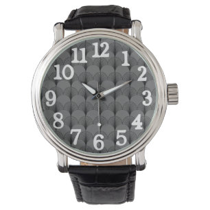 Reloj De Pulsera Ventiladores grises y negros