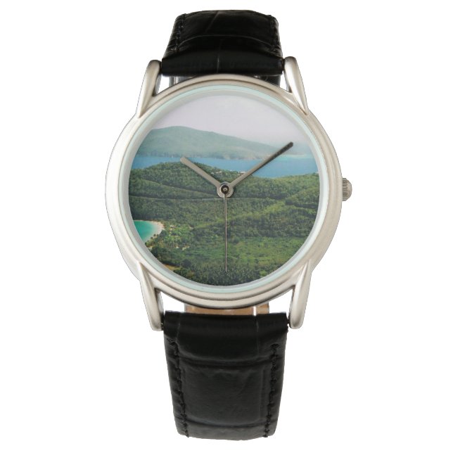Reloj De Pulsera Ver con la escena de la isla (Anverso)