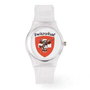 Reloj De Pulsera Ver con Swiss Design Schweiz Suisse Suiza