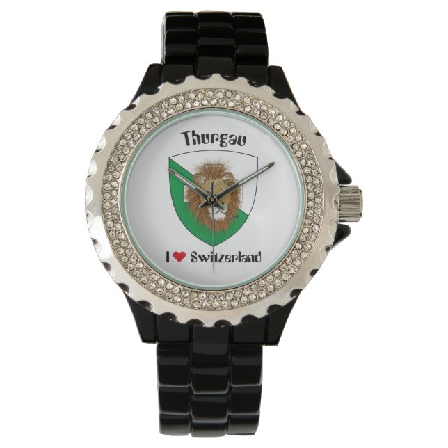 Reloj De Pulsera Ver con Swiss Design Thurgau Suiza (Anverso)