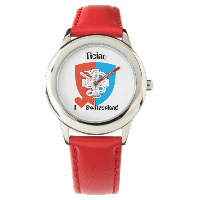 Reloj De Pulsera Ver con Swiss Design Ticino Suiza (Anverso)