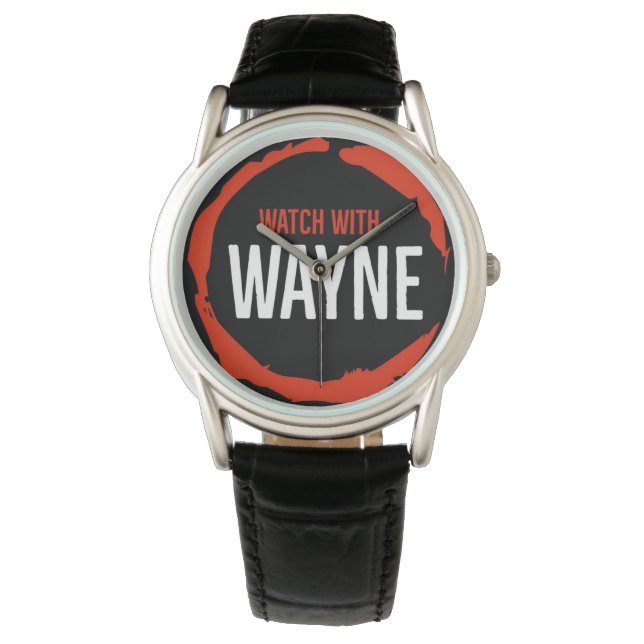 RELOJ DE PULSERA VER CON WAYNE WATCH (Anverso)