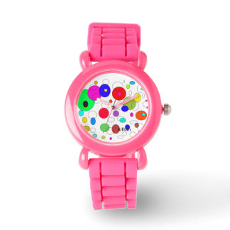 Reloj De Pulsera ver el círculo colorido