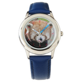 Reloj De Pulsera Ver Foto Panda rojo , animales 0601.