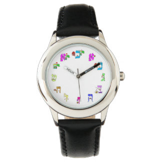 Reloj De Pulsera ver la apuesta de hebreo alef