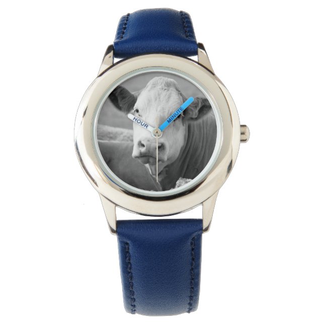 Reloj De Pulsera Ver la vaca riendo (Anverso)