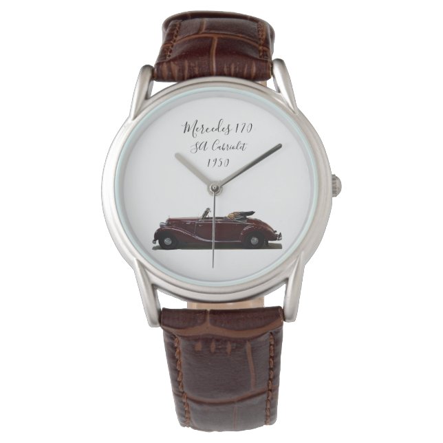 RELOJ DE PULSERA VER MERCEDES 170 SA CABRIOLET 1950 (Anverso)