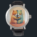 Reloj De Pulsera Ver Panda en el Inactivo<br><div class="desc">Descripción: Descubra el encanto de Watch Panda,  un diseño minimalista pero cautivador de relojes. Con una pantalla limpia y ociosa inspirada en la naturaleza tranquila y lúdica de los pandas,  este reloj ofrece elegancia sin esfuerzo para aquellos que aprecian la simplicidad y la función.</div>