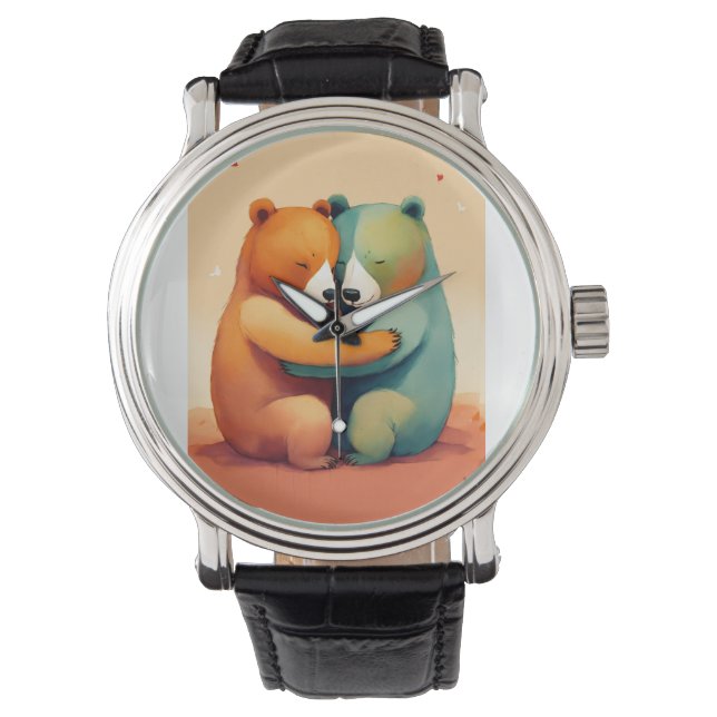 Reloj De Pulsera Ver Panda en el Inactivo (Anverso)