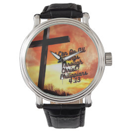 Reloj De Pulsera Ver verso de la Biblia cristiana