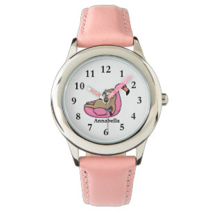 Reloj De Pulsera Verano de flamenco eslovaco con nombres Chicas ver