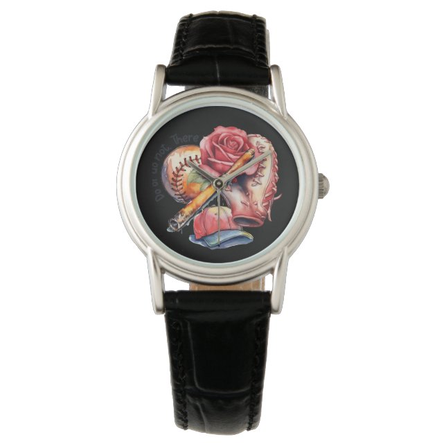 Reloj De Pulsera Verano de sóftbol (Anverso)