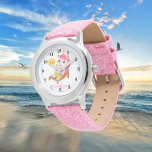 Reloj De Pulsera verano lindo unicornio agregar nombre chica niño<br><div class="desc">verano lindo unicornio agregar nombre chica niño Watch</div>