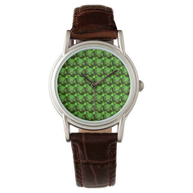 Reloj De Pulsera Verde (Anverso)