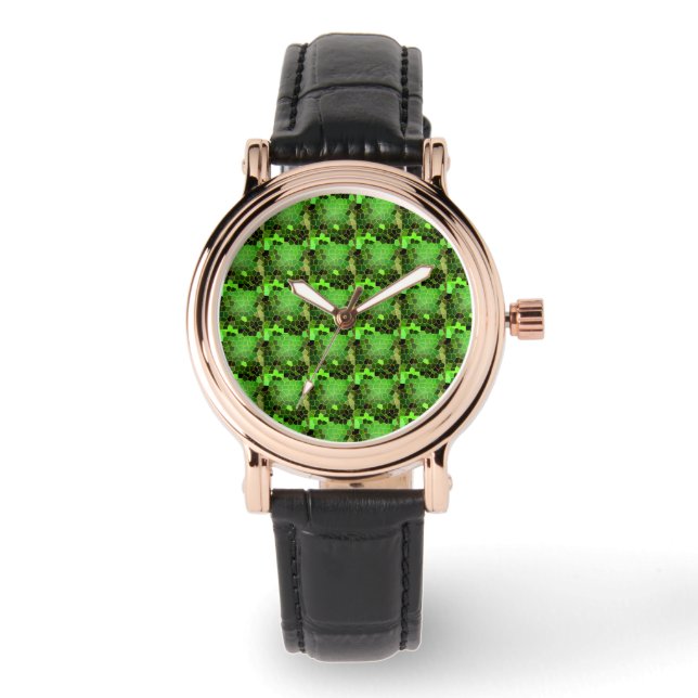 Reloj De Pulsera Verde (Anverso)
