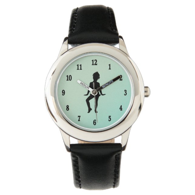 Reloj De Pulsera Verde bailarín pequeño y más cursi (Anverso)