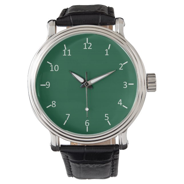Reloj De Pulsera Verde Kelly (Anverso)